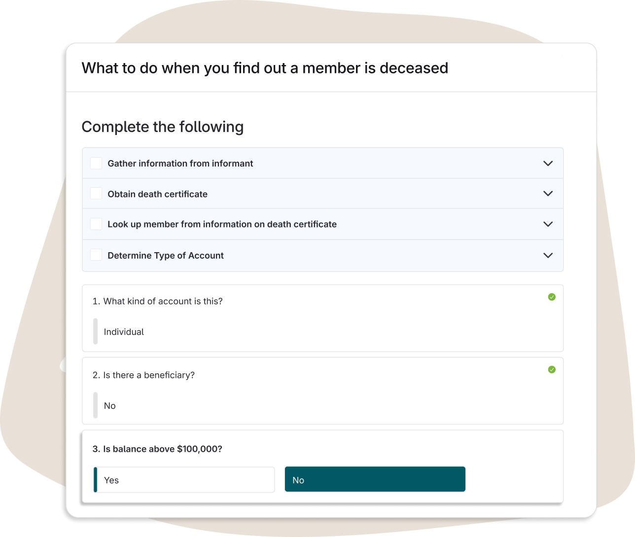 ScreenSteps Decision Trees
