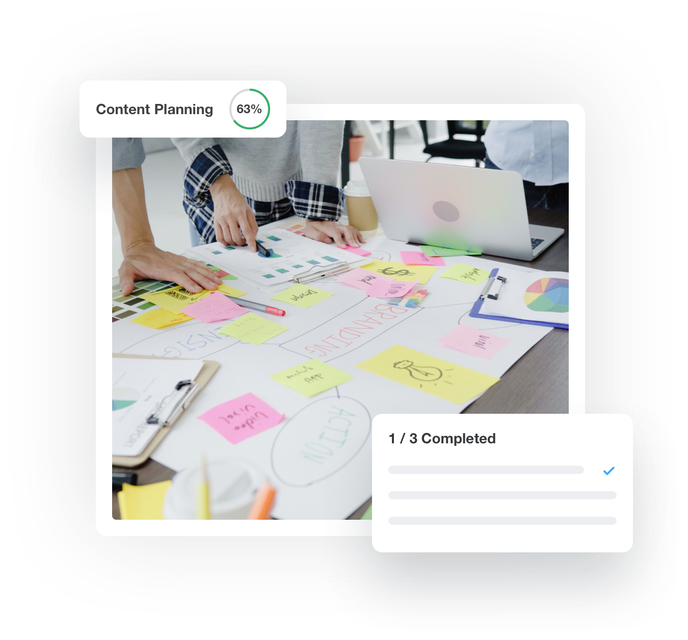 Find & Follow Workshop UI Illustration