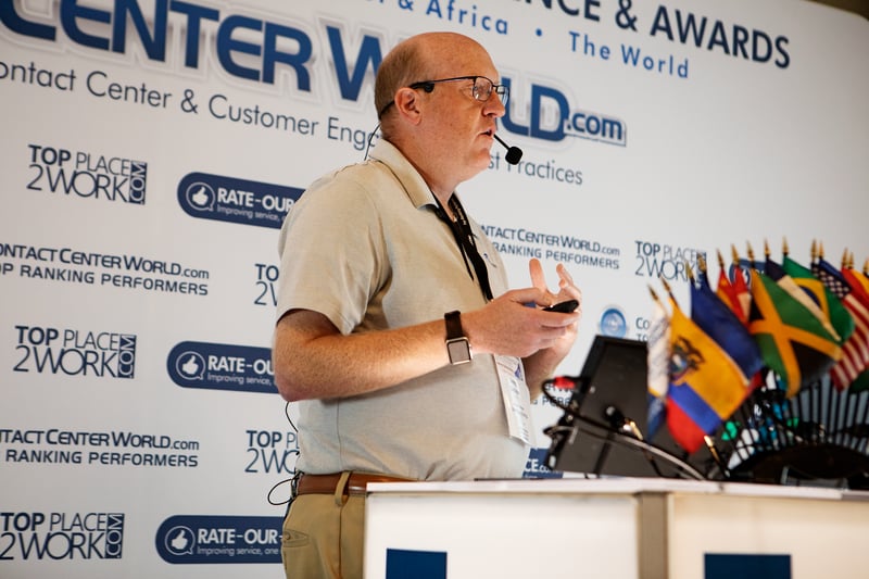 Greg DeVore Presenting at ContactCenterWorld