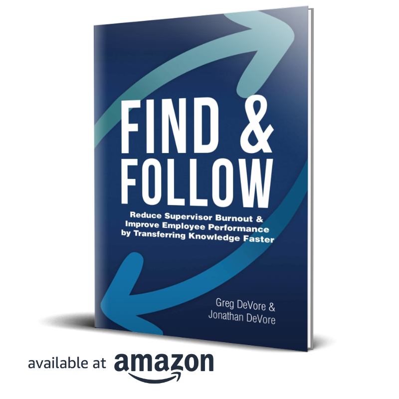 Find & Follow Book, Now Available on Amazon