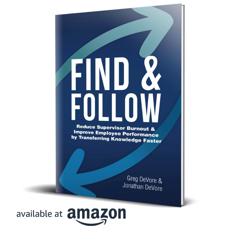 Find & Follow Book, Now Available on Amazon