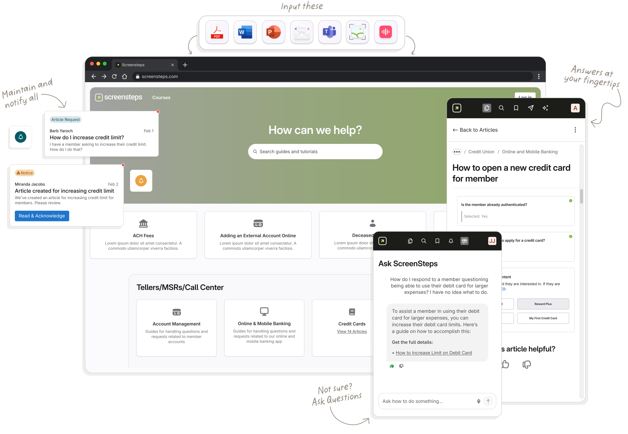 ScreenSteps Knowledge Ops Platform