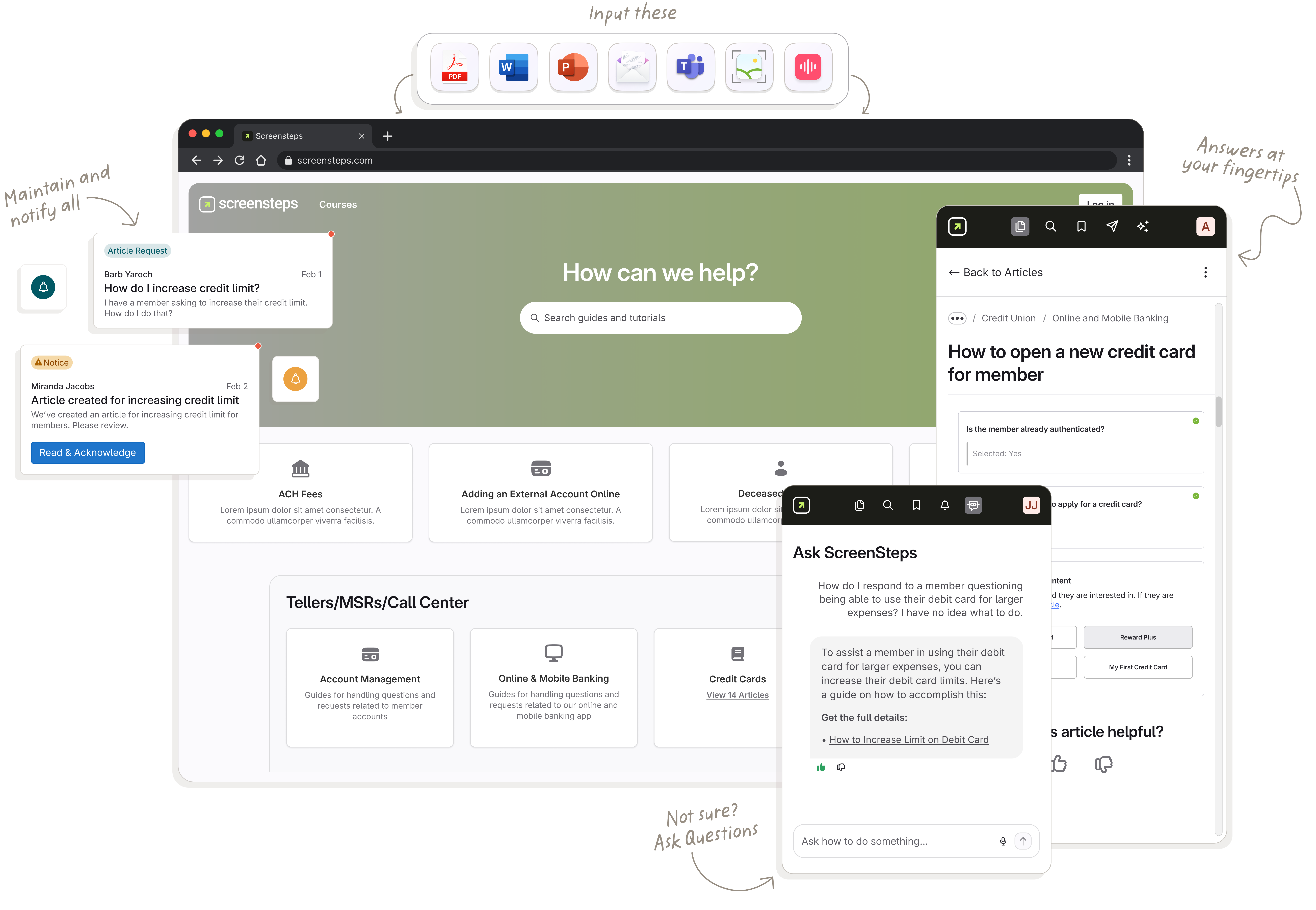 ScreenSteps Knowledge Ops Platform