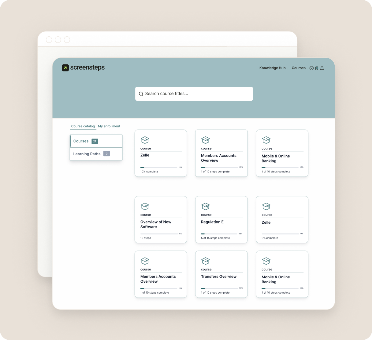 ScreenSteps courses