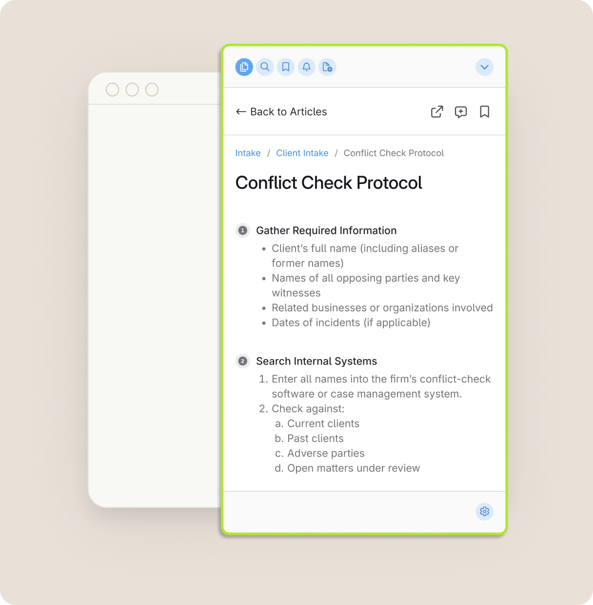 Law Firm Sidekick Example