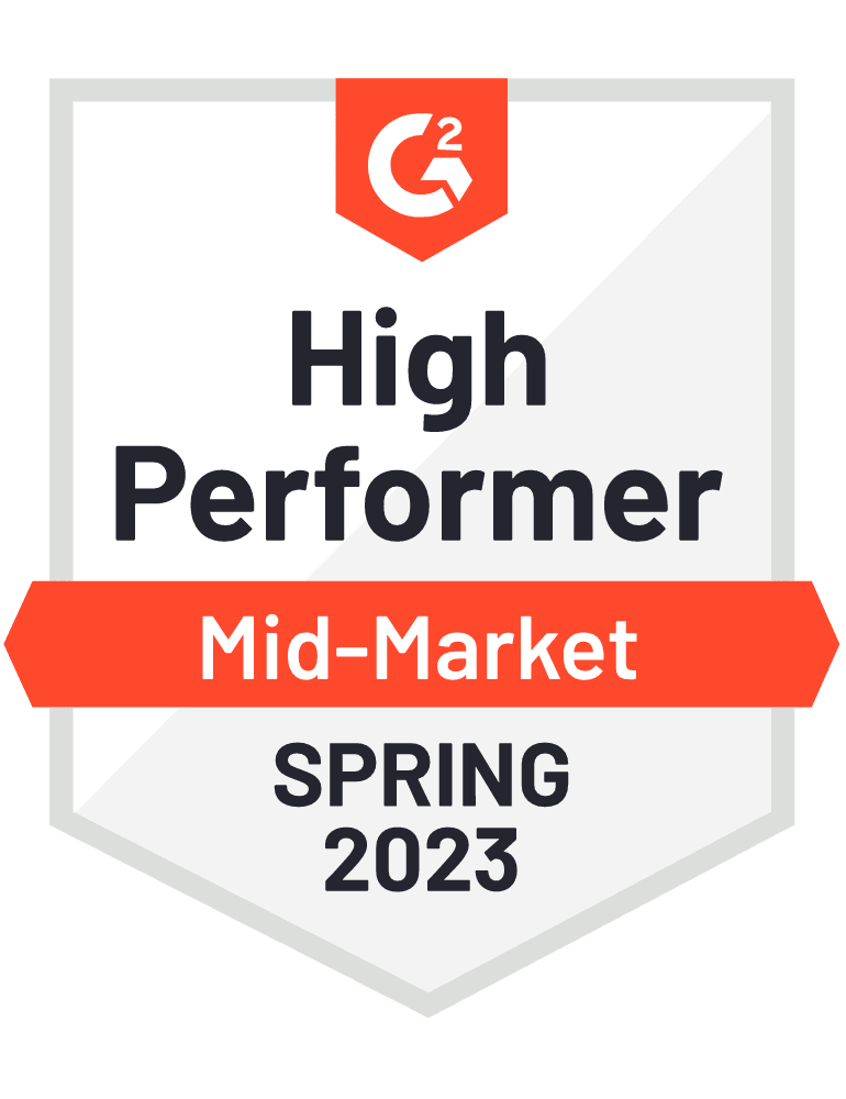 ScreenSteps G2 Spring 2023 Mid Market High Performer