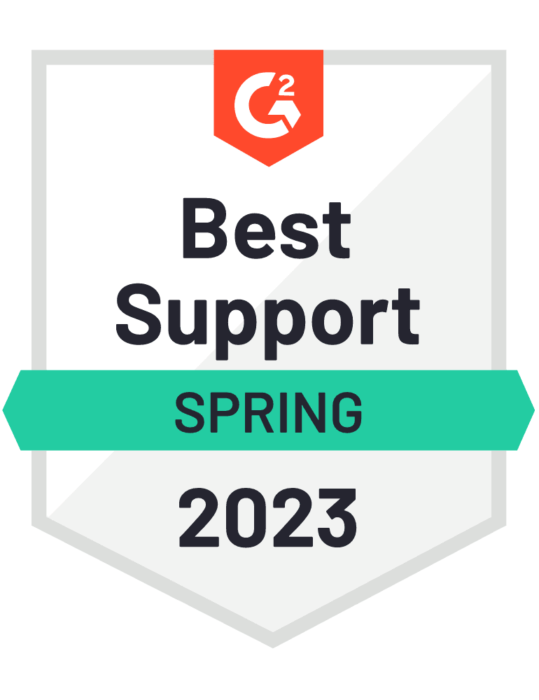ScreenSteps G2 Spring 2023 Best Support