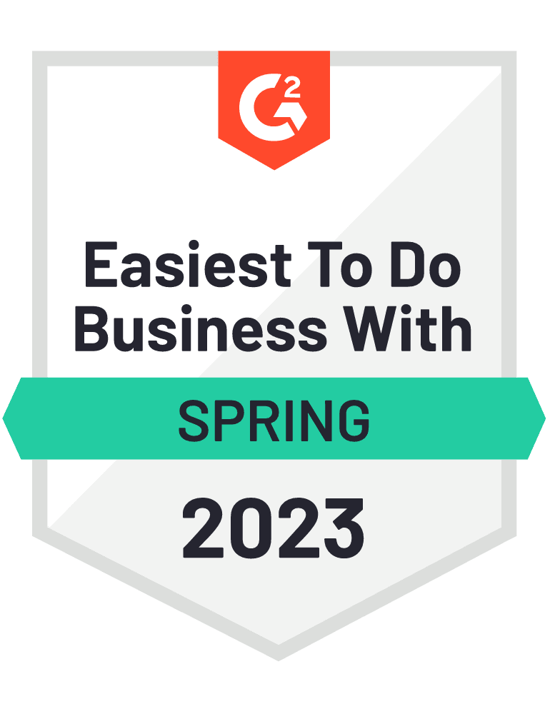 ScreenSteps G2 Spring 2023 Easiest to Do Business With