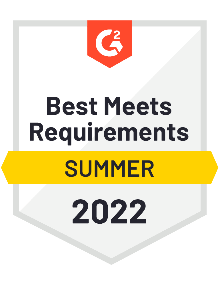 ScreenSteps G2 Best Meets Requirements Badge