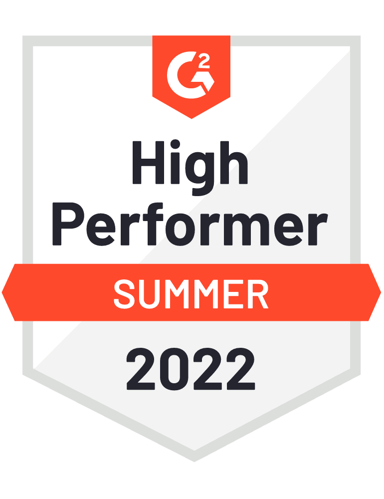 ScreenSteps G2 High Performer Badge
