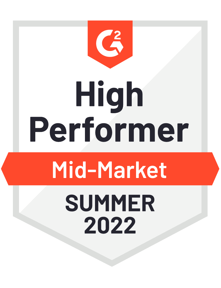 ScreenSteps G2 High Performer Badge