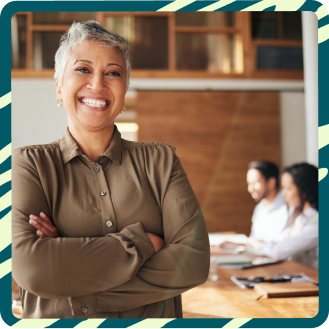 Woman working